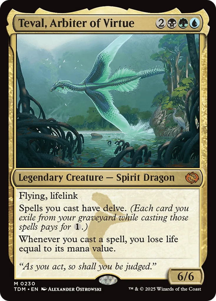 Teval, Arbiter of Virtue · Tarkir: Dragonstorm