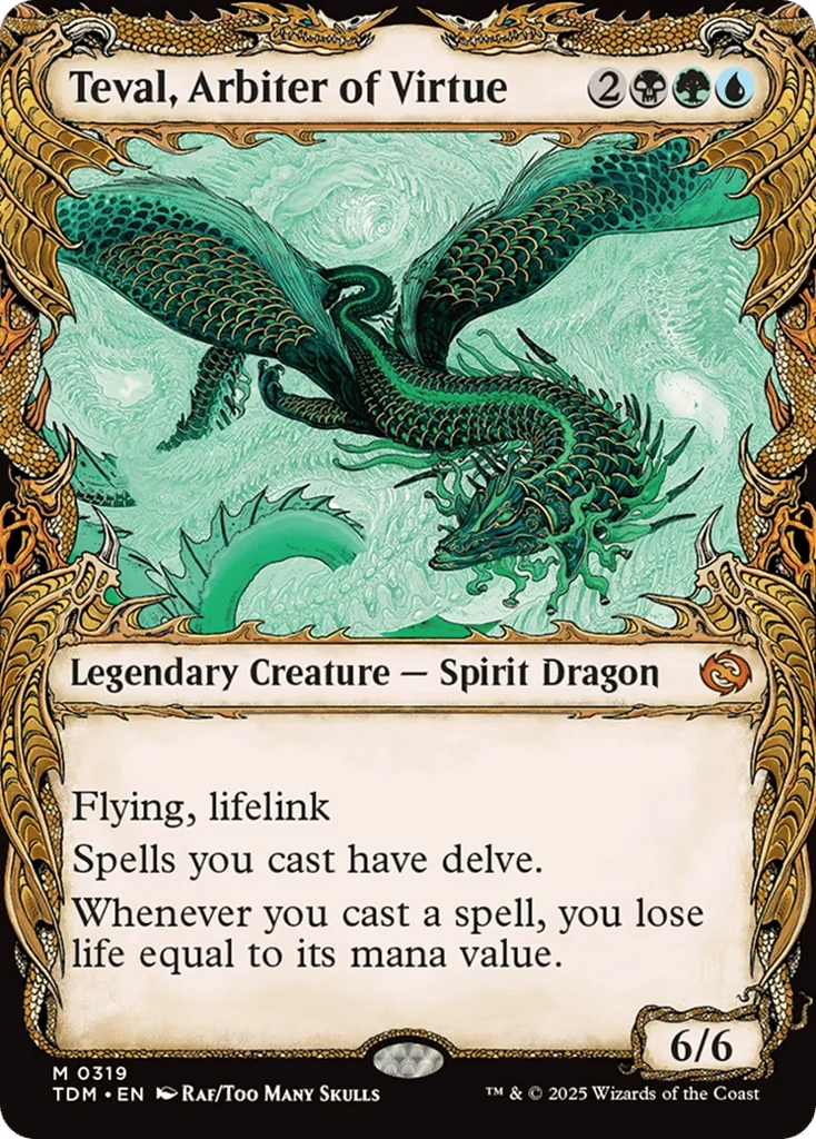 Teval, Arbiter of Virtue · Tarkir: Dragonstorm