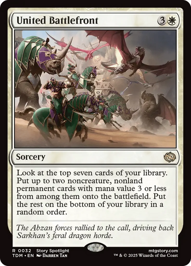 United Battlefront · Tarkir: Dragonstorm