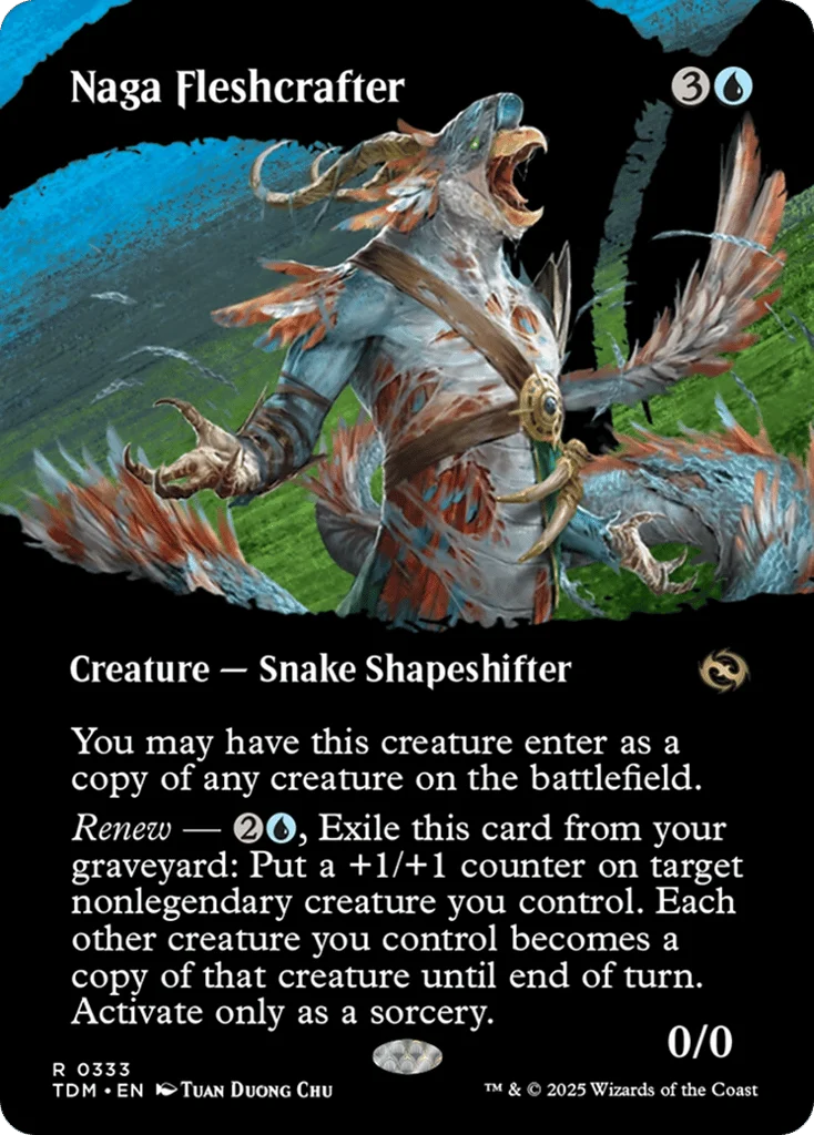 Naga Fleshcrafter · Tarkir: Dragonstorm