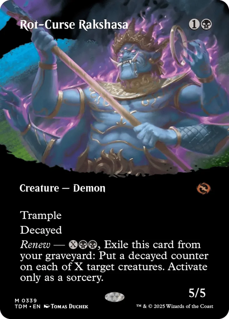 Rot-Curse Rakshasa · Tarkir: Dragonstorm