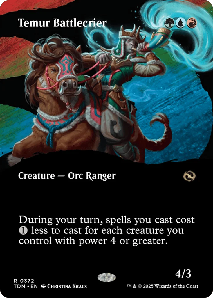 Temur Battlecrier · Tarkir: Dragonstorm