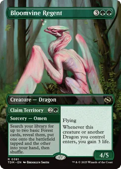 Bloomvine Regent // Claim Territory // Bloomvine Regent