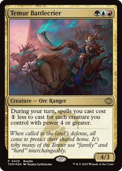 Temur Battlecrier