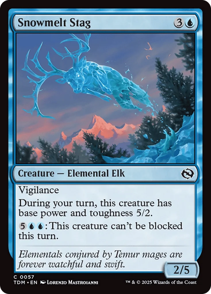 Snowmelt Stag · Tarkir: Dragonstorm