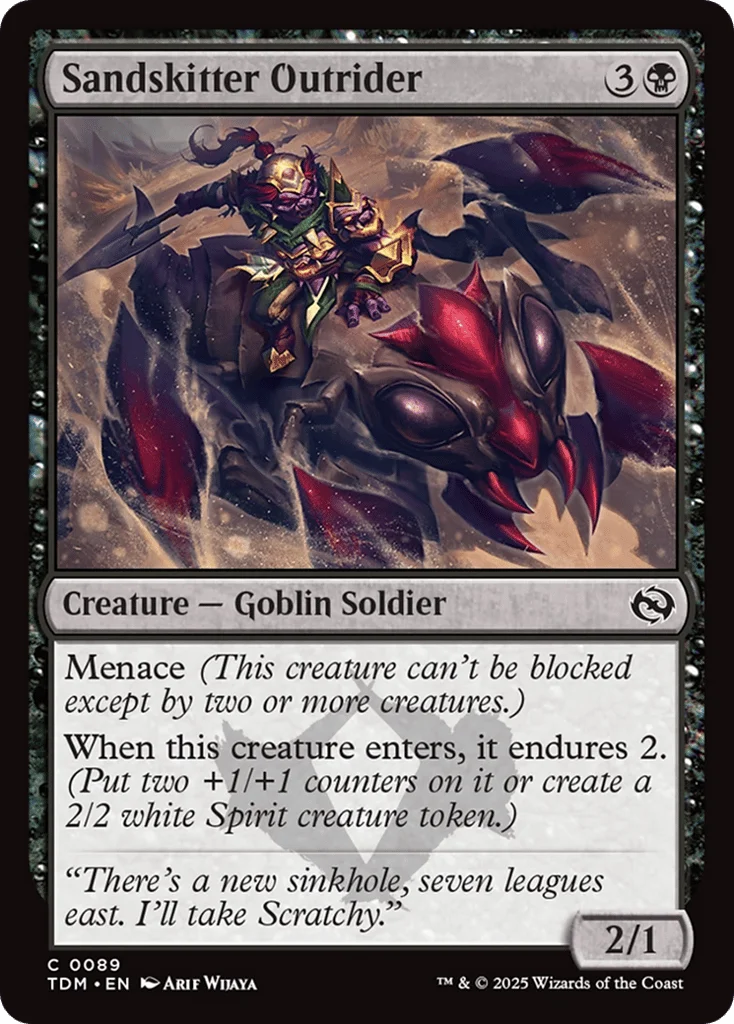 Sandskitter Outrider · Tarkir: Dragonstorm