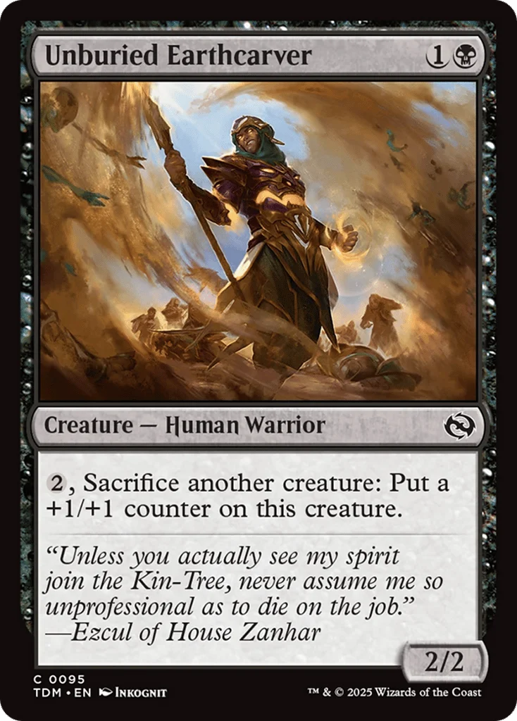 Unburied Earthcarver · Tarkir: Dragonstorm