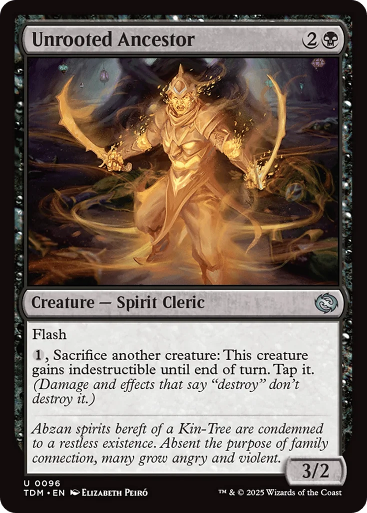 Unrooted Ancestor · Tarkir: Dragonstorm