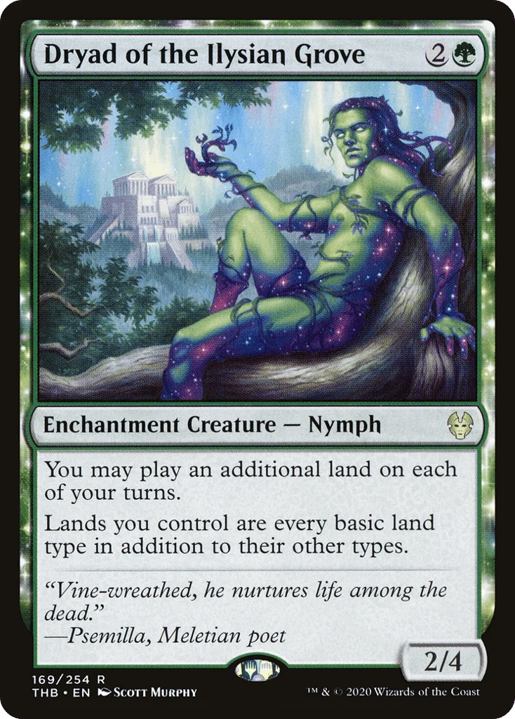 Dryad of the Ilysian Grove · Theros Beyond Death