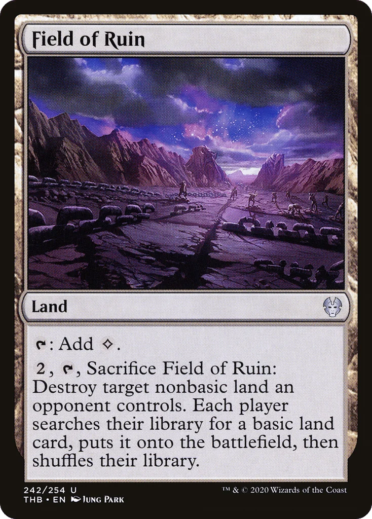 Field of Ruin · Theros Beyond Death