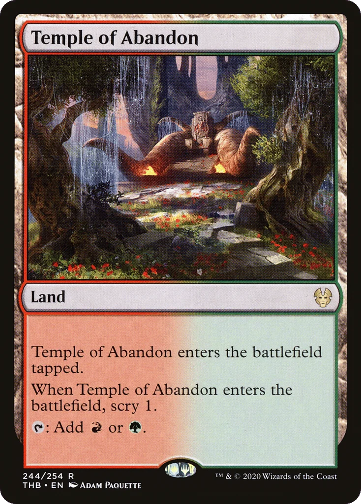 Temple of Abandon · Theros Beyond Death
