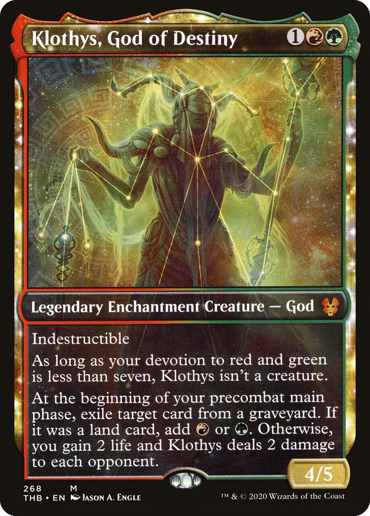 Klothys, God of Destiny · Theros Beyond Death