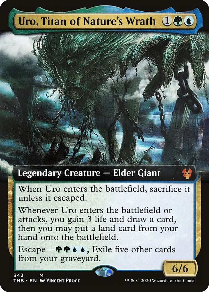 Uro, Titan of Nature's Wrath · Theros Beyond Death