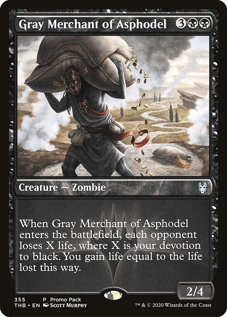 Gray Merchant of Asphodel · Theros Beyond Death
