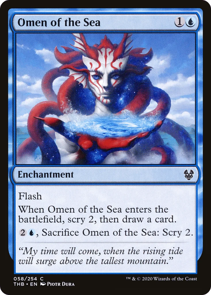 Omen of the Sea · Theros Beyond Death