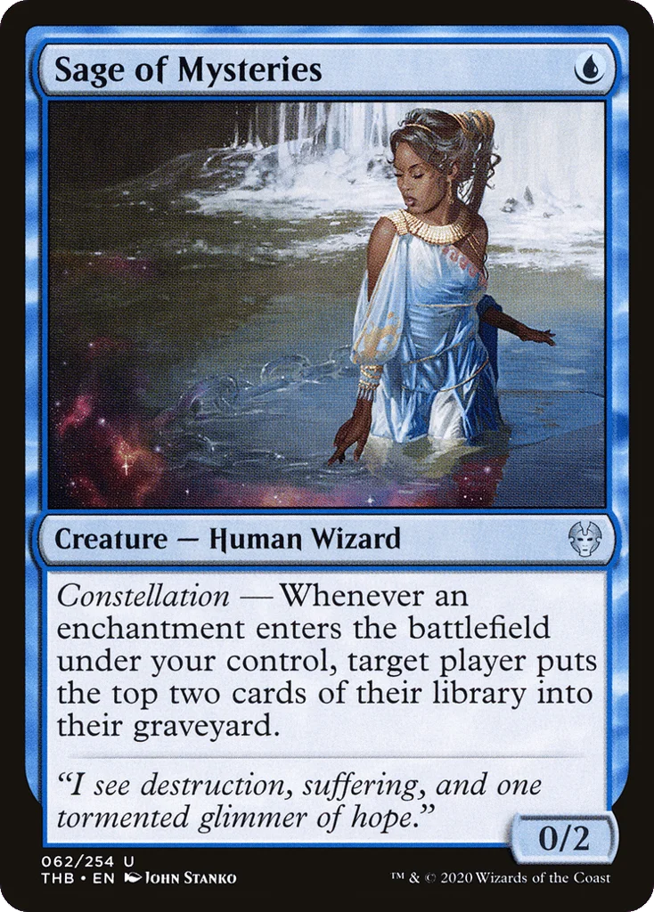 Sage of Mysteries · Theros Beyond Death