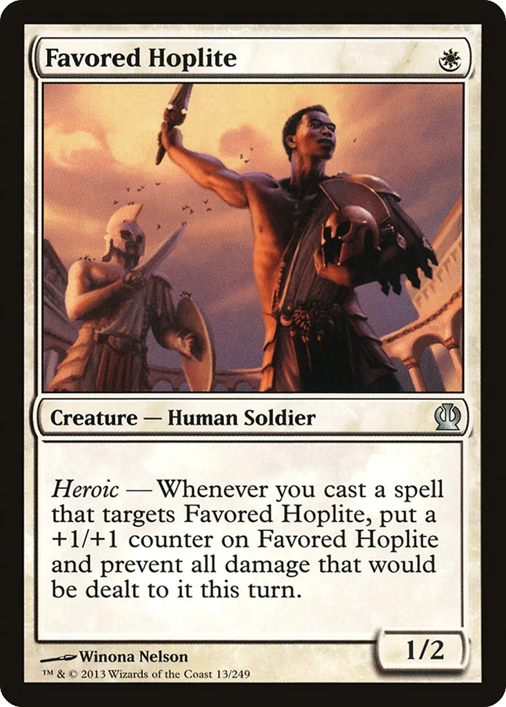 Favored Hoplite · Theros