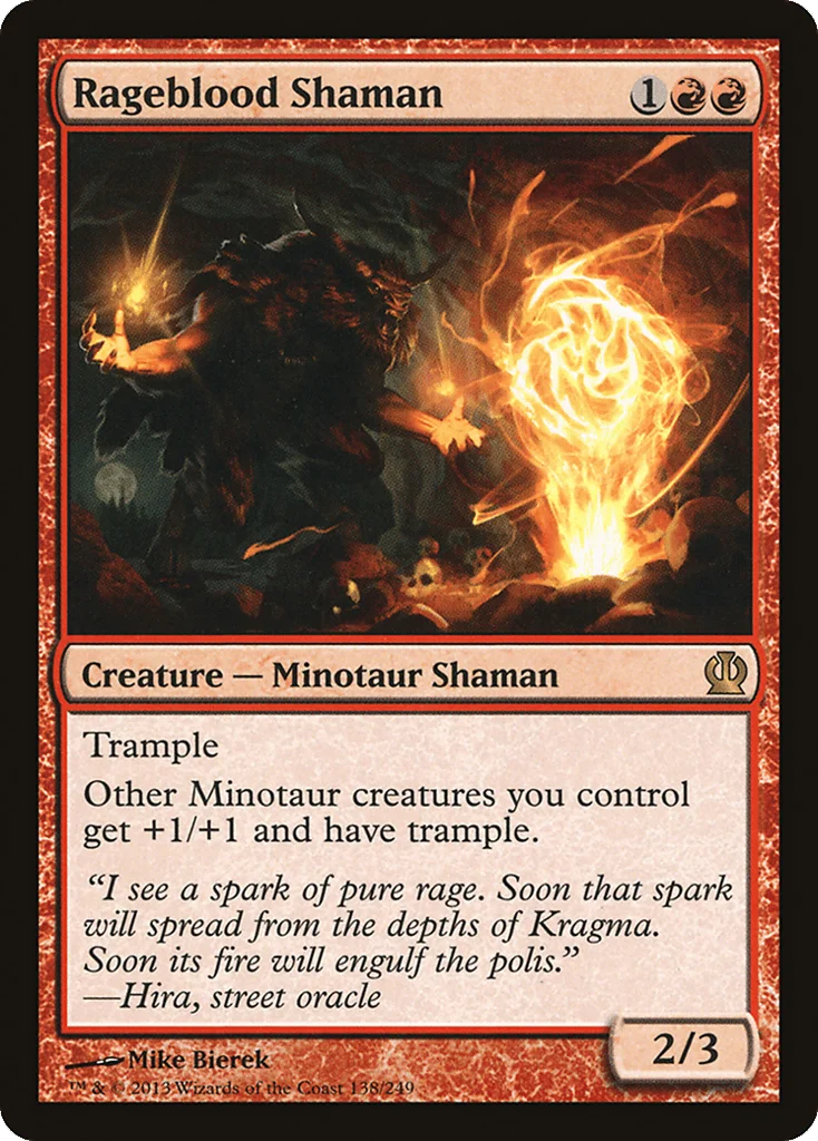 Rageblood Shaman · Theros