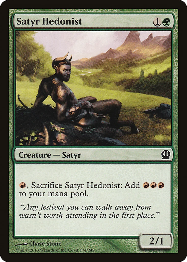 Satyr Hedonist · Theros