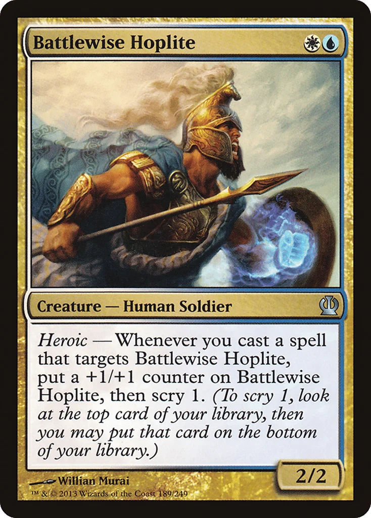 Battlewise Hoplite · Theros