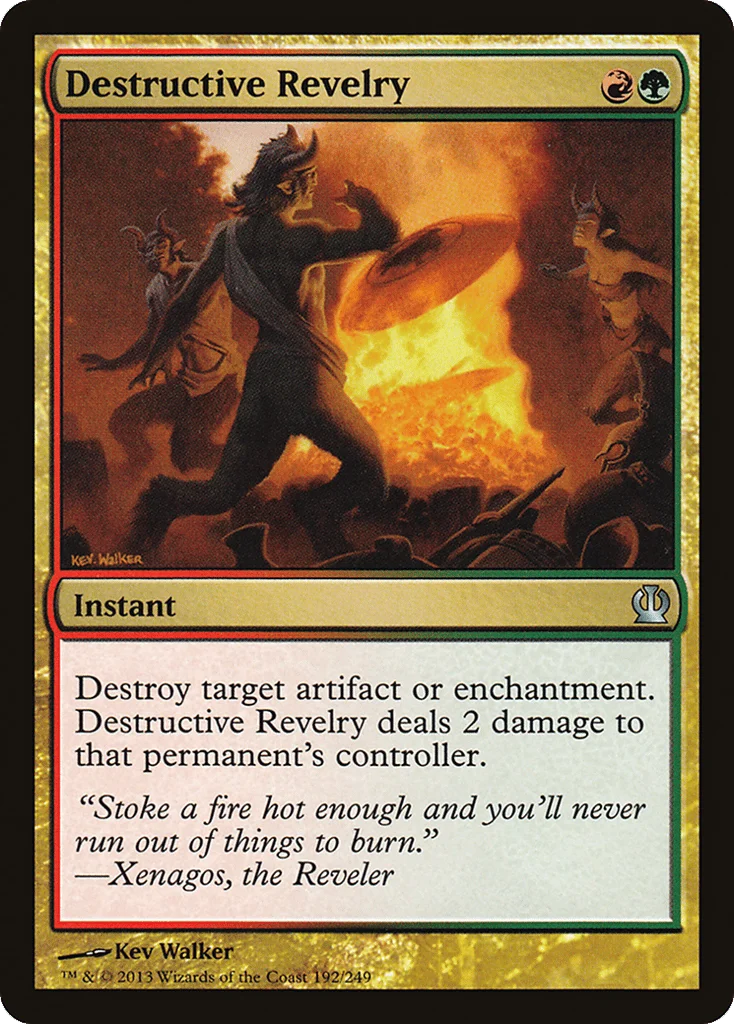 Destructive Revelry · Theros