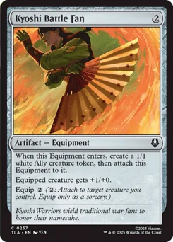 Kyoshi Battle Fan