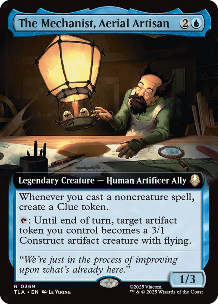 The Mechanist, Aerial Artisan · Avatar: The Last Airbender