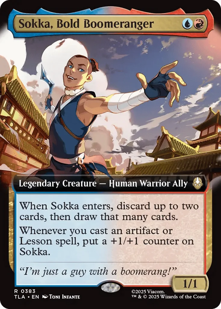 Sokka, Bold Boomeranger · Avatar: The Last Airbender