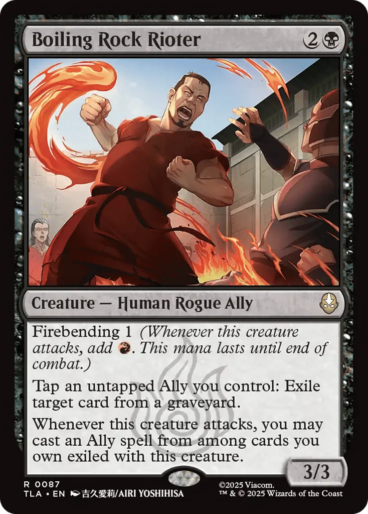Boiling Rock Rioter · Avatar: The Last Airbender