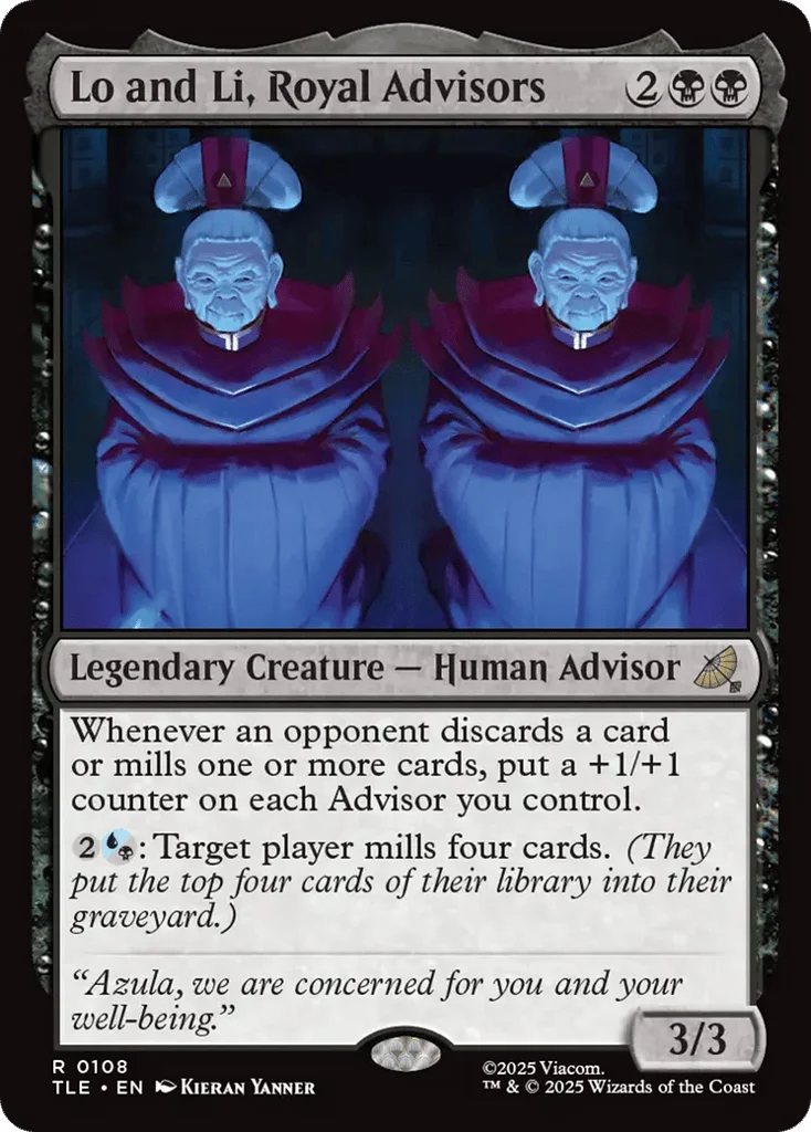 Lo and Li, Royal Advisors · Avatar: The Last Airbender Eternal