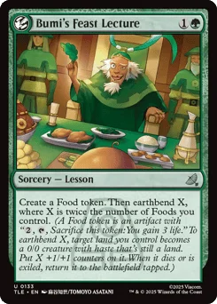 Bumi's Feast Lecture