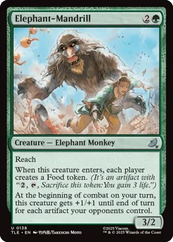 Elephant-Mandrill