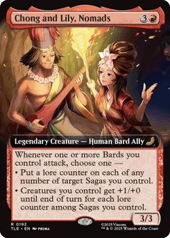 Chong and Lily, Nomads