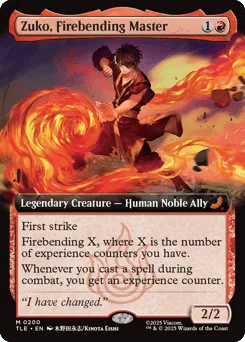 Zuko, Firebending Master