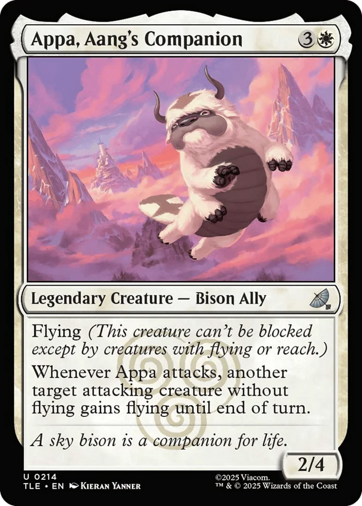 Appa, Aang's Companion · Avatar: The Last Airbender Eternal