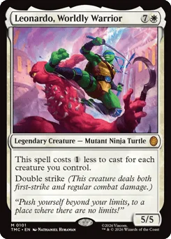 Leonardo, Worldly Warrior