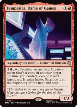 Tempestra, Dame of Games