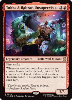 Tokka & Rahzar, Unsupervised