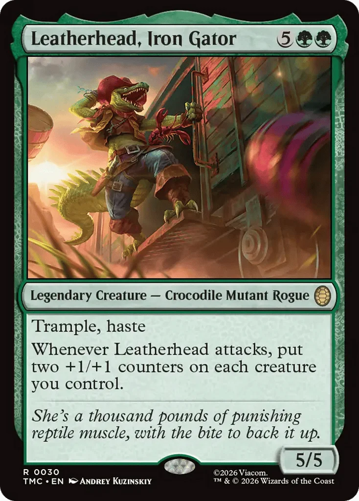 Leatherhead, Iron Gator · Teenage Mutant Ninja Turtles Eternal