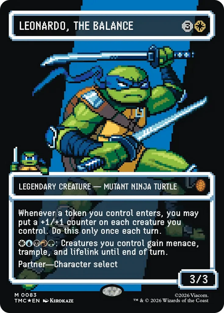 Leonardo, the Balance · Teenage Mutant Ninja Turtles Eternal