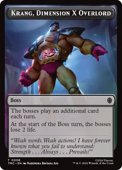 Krang, Dimension X Overlord