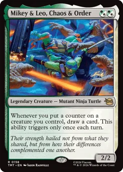 Mikey & Leo, Chaos & Order