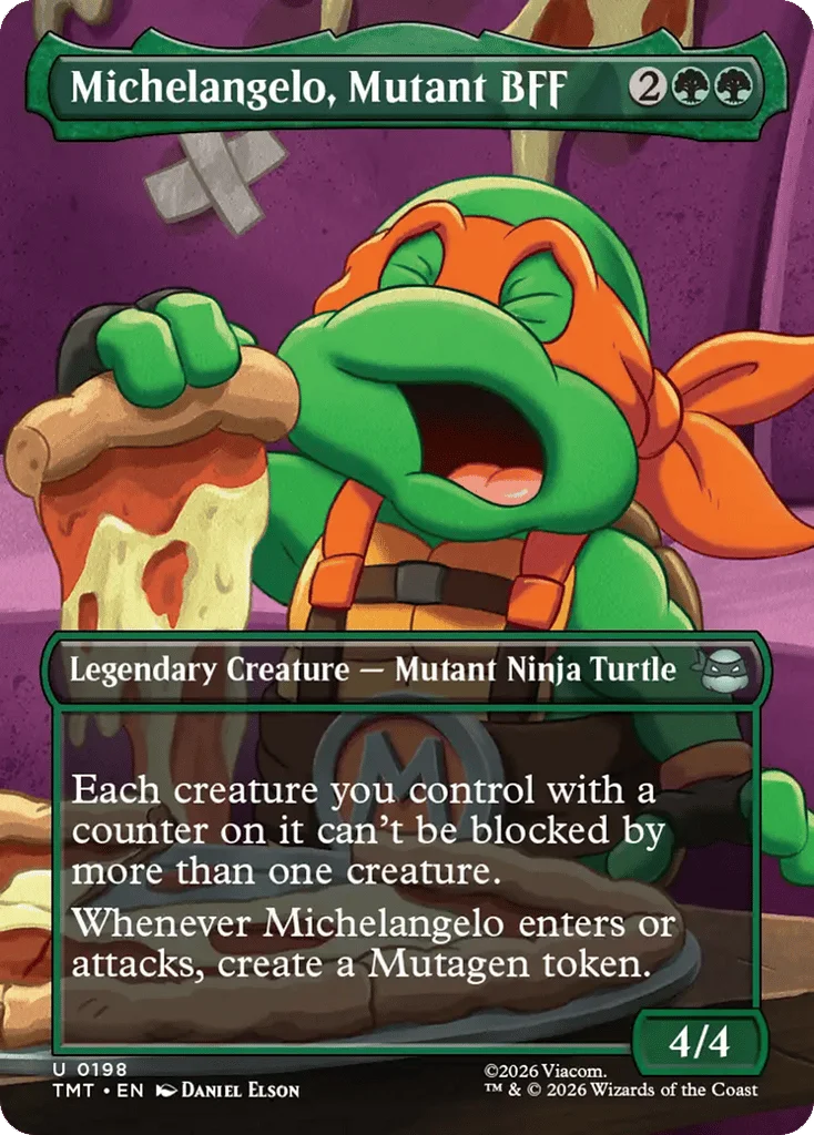 Michelangelo, Mutant BFF · Teenage Mutant Ninja Turtles