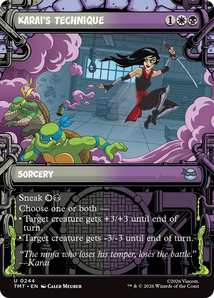 Karai's Technique · Teenage Mutant Ninja Turtles