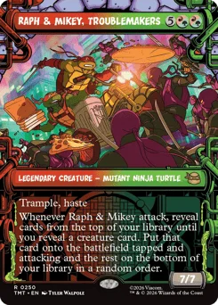 Raph & Mikey, Troublemakers