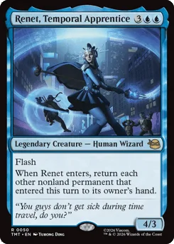 Renet, Temporal Apprentice