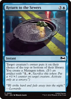Return to the Sewers