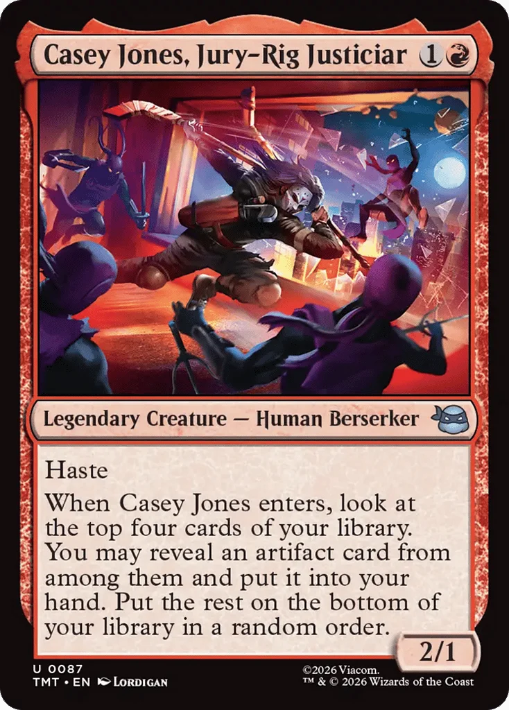 Casey Jones, Jury-Rig Justiciar · Teenage Mutant Ninja Turtles