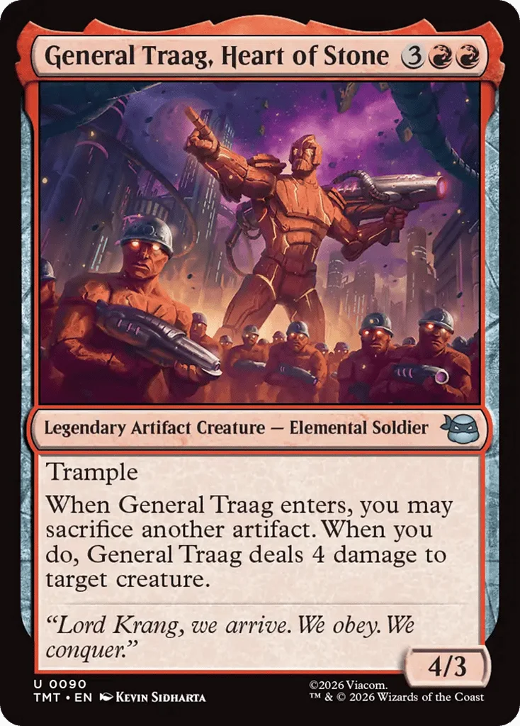 General Traag, Heart of Stone · Teenage Mutant Ninja Turtles