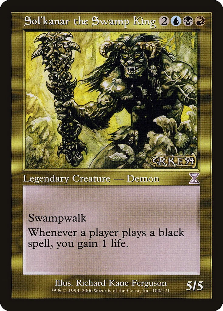 Sol'kanar the Swamp King · Time Spiral Timeshifted